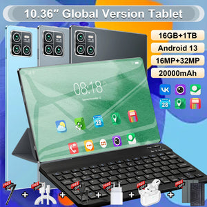 5G yroid Tablet Google Play Dual SIM Dual Cámaras 14-Core yroid 13.0 10.36 pulgadas 20000mAH 16GB Ram 1TB ROM Tablets Pc | Oferta Especial Zentrospro