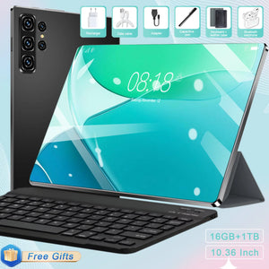 14 core  Global New yroid 1310.36 pulgadas Tablet 16GB 1TB  Pad 4K HD 5G WIFI Azultooth WPS 20000mAh Tablets | Oferta Especial Zentrospro
