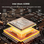 Xiaman Ultra Slim Windows 11 Laptop Computer 14.1" 12GB RAM 1TB 2TB SSD Intel A3950 Notebook 1920*1080 Office Study Computer PC Zentrospro