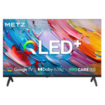 Metz 32" 40" MQF7000Z Smart Tv Hd Qled Google Tv |   Eyecare 3.0, Hdr10, Dolby Audio, Bluetooth Remote Control, Borderless Frame, Black Zentrospro