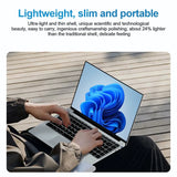 14.1'' Windows 11 Laptop Computer Intel Atom A3950 12GB RAM 1TB SSD  Notebook PC Office Notebook PC Ultra thin Laptop Computer Zentrospro
