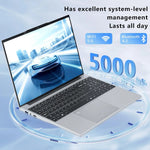 Xiaman 15.6" Intel Core i3 6100U Laptop Computer Windows 11 Pro 16GB RAM 512GB 1TB SSD Portable Notebook PC Office Study Laptops Zentrospro
