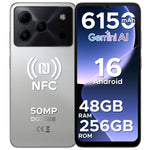 DOOGEE Note56 Plus Smartphone Android 16 48GB+256GB 6150mAh Large Battery 6.56'' 90Hz Display UNISOC T7225 50MP Camera NFC Zentrospro