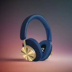 TEISCHE Wireless Bluetooth Headphones with Powerful Bass and Crystal Sound, featuring 40mm drivers, ergonomic design, and Bluetooth 5.3 connectivity for long-lasting comfort, perfect for sports, travel, and calls. Zentrospro