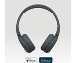 SONY WH-CH520 Wireless OnEar Headphones with integrated mic, Bluetooth 5.2, up to 50H playtime, and quick charge via USB-C, offering high-quality sound and clear calls for daily use. Zentrospro