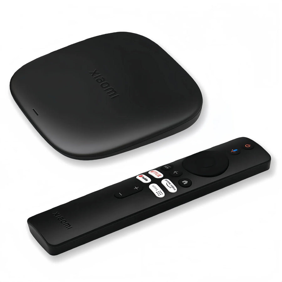 Xiaomi TV Box S (3rd Gen) 2+32GB - 4K Ultra HD media streaming device con Dolby Vision, Google TV, Wi-Fi 6, Azultooth 5.2, HDMI 2.1, Soporta Netflix y YouTube for an enhanced Smart TV Experiencia.