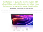 Lenovo Xiaoxin Pad 11 2025 Tablet with MediaTek Dimensity 6300, 11" 2.5K display, 2560 × 1600 resolution, 90Hz, 7040 mAh battery, 4 Dolby Atmos speakers, 6GB/8GB RAM, global version, ideal for entertainment and multitasking. Zentrospro