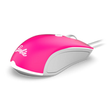 Krom barbie kandy edition keyboard, mouse and mat kit - membrane keyboard, mouse 6400 dpi, rubber mat, pink Zentrospro