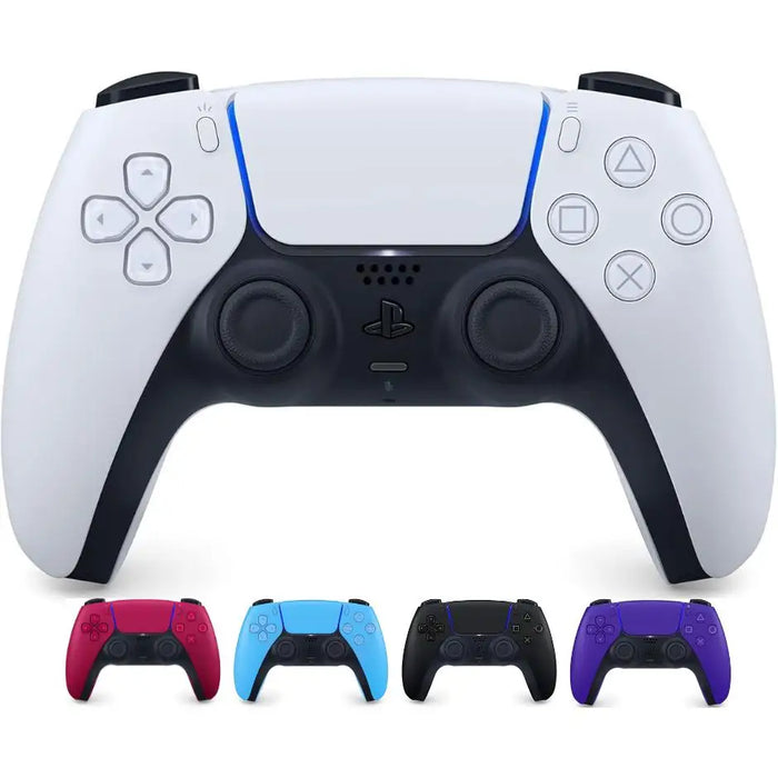 PlayStation 5 - DualSense Wireless Controller in Various Colors for PS5, featuring haptic feedback, adaptive triggers, built-in speaker, y USB Type-C charging, perfect PS5 Accesorio for Inmersivo Gaming Experiencias.