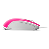 Krom barbie kandy edition keyboard, mouse and mat kit - membrane keyboard, mouse 6400 dpi, rubber mat, pink Zentrospro