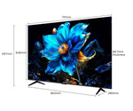 Tcl 50p7k / smart tv 50" qled uhd 4k hdr Zentrospro