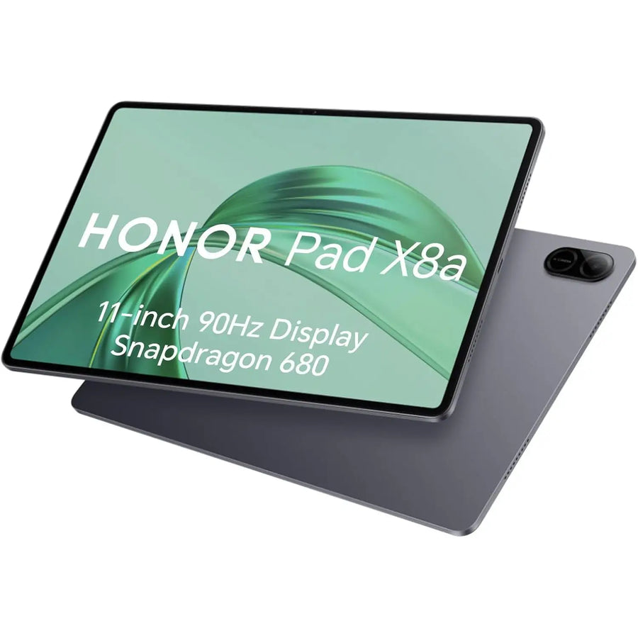 HONOR Pad X8a WiFi - 11-pulgadas Tablet con Snapdragon 680 Procesador, 4GB RAM, y 64GB/128GB Almacenamiento, features 8300mAh Batería, Inmersivo FullView Pantalla, y Altavoz Cuádruples for excellent sound quality, Perfecto para multimedia a