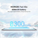 HONOR Pad X8a WiFi - 11-inch tablet with Snapdragon 680 processor, 4GB RAM, and 64GB/128GB storage, features 8300mAh battery, immersive FullView display, and quad speakers for excellent sound quality, perfect for multimedia a Zentrospro