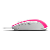 Krom barbie kandy edition keyboard, mouse and mat kit - membrane keyboard, mouse 6400 dpi, rubber mat, pink Zentrospro