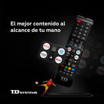 Td systems - smart tv 40 inches tizen os 8.0. triple tuner (dvb-t2/c/s2). televisions with gaming hub. television of 2026 - k40c22tizen Zentrospro