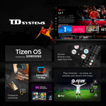 Td systems - smart tv 32 inches led hd tizen os 8.0. triple tuner (dvb-t2/c/s2). televisions with gaming hub. television of 2026 -k32c22tizen Zentrospro