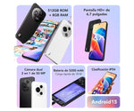 TCL 60 SE Obsidian Black / 8GB RAM + 512GB ROM Smartphone with 6.67" HD+ 90Hz Display, 50MP Camera, 5200mAh Battery, Dual SIM, NFC, and Android 15 for a seamless user experience and ample storage. Zentrospro