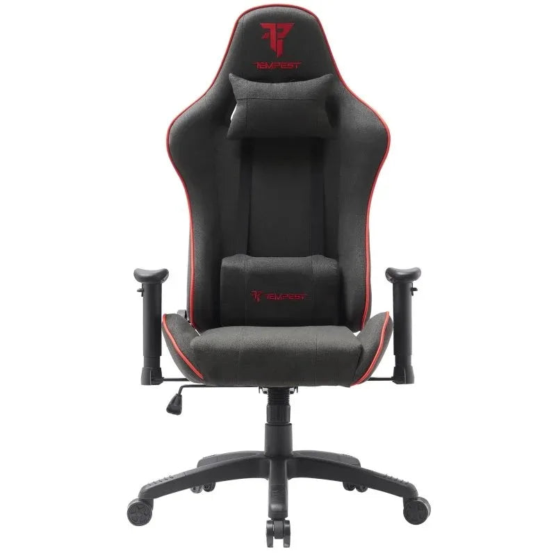 Tempest Vanquish Gaming Chair Grey-Red