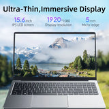 Markut Laptop 15.6 Inch Portable Notebook With Intel CPU I7-1165G7 No RAM No SSD 1920*1080 FHD Display Laptop - German Keyboard Zentrospro