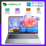 Markut Laptop 15.6 Inch Portable Notebook With Intel CPU I7-1165G7 No RAM No SSD 1920*1080 FHD Display Laptop - German Keyboard Zentrospro