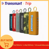 Tronsmart Trip Speaker Portable Bluetooth Speaker with Dual-Driver, IPX7 Waterproof, True Wireless Stereo for Outdoor Zentrospro