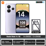 Xiaomi Redmi Note 14 5G European Version 8+256GB  Dimensity 7025-Ultra AMOLED Display 6.67