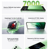 Global Version Redmi 15 5G 7000mAh (typ) 33W Battery Snapdragon® 6s Gen 3 Smartphone 6.9