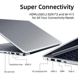 Markut Laptop 15.6 Inch Portable Notebook With Intel CPU I7-1165G7 No RAM No SSD 1920*1080 FHD Display Laptop - German Keyboard Zentrospro